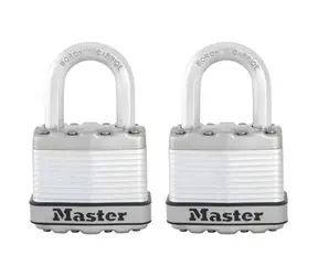 Master Lock M1EURT Set mit 2 Titan-Vorhängeschlössern - Excell - 45 mm