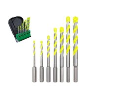 Mediashop Hammersmith Drill Bit Pro / 7-teiliges Bohrerset / 3-10 mm