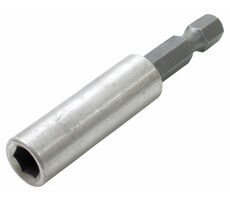 Extol- Premium Bohrerhalter Edelstahl 1/4"x60mm / CrV
