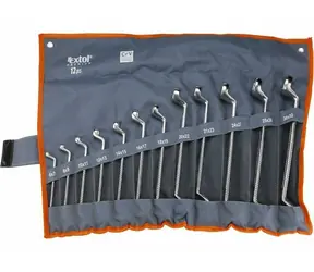 Extol- Premium Steckschlüsselsatz 12-tlg. / 6-32 mm / CrV 