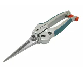 Extol- Premium Gartenschere gerade - 200 mm / zum Schneiden von Pflanzen bis zu 6 mm Durchmesser 
