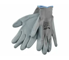 Extol- Premium Nylonhandschuhe, teilweise in Nitril getaucht - Größe S/8" 
