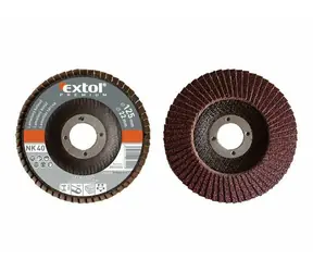 Extol- Premium Winkellamellenscheibe P40 - 125mm / KORUN 