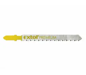 Extol- Premium Säbelsägeblätter 75x2,5mm 5 Stück / BOSCH / HCS-Griff 