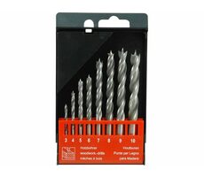 Extol- Premium Holzbohrer-Set 8-teilig / 3-4-5-6-7-8-9-10mm 