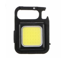 SIXTOL LAMP KEY 4 / Multifunktionale Schlüssellampe mit Magnet / 500 lm / COB-LED / USB 