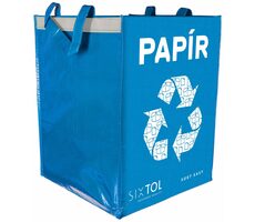 SIXTOL SORT Easy PAPER / Beutel für sortierten Abfall / 30x30x40cm / 36l 