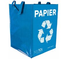 SIXTOL SORT Easy PAPIER / Beutel für sortierten Abfall / 30x30x40cm / 36l 