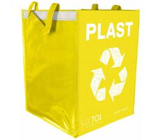 SIXTOL SORT Easy PLASTIC / Beutel für sortierten Abfall / 30x30x40cm / 36l 