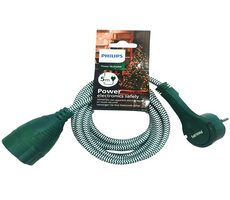 Philips CHP1110GC/60 Verlängerungskabel grün / Länge 5m / max. Last 3680W