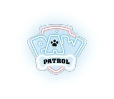 Paw Patrol Dekoratives LED-Neon - Logo / Wandmontage / USB-Stromversorgung 1,5 m / 20-30 lm