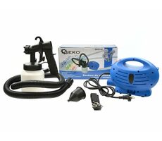 GEKO Spritzpistole mit Kompressor 650 W / 800 ml