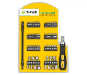 Fieldmann FDS 1010-58R / Schraubendreher+Bits 58-tlg