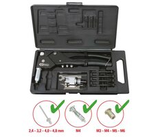 KS Tools 10-teiliger Universal-Handnietzangen-Satz