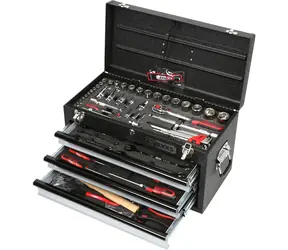 KS Tools CHROMEplus Universal Werkzeugset - ein Set mit 99 Werkzeugen