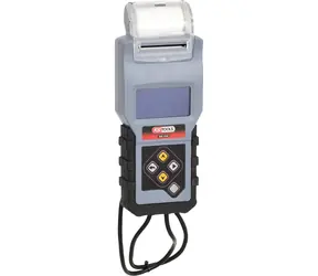 KS Tools Digitaler Tester von Batterien und Ladesystemen 12 V / mit integriertem Drucker