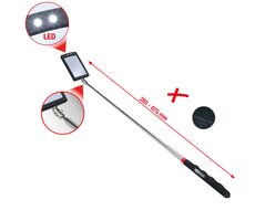 KS Tools Flexibler Inspektionsspiegel mit Beleuchtung