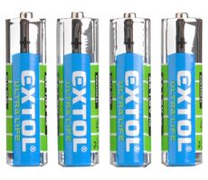 Extol- Energy Zinkchlorid-Batterien 1,5 V AA (LR6) 4 Stück