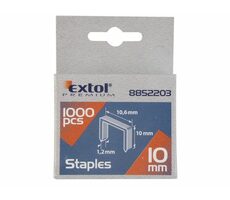 Extol- Premium Schnallen 6mm Packung mit 1000 Stück / 10,6x0,52x1,2mm 