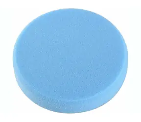 Extol- Premium Schaumstoff-Polierscheibe T60 blau / 150x30mm / Klett 