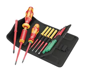 Wera Kraftform Kompakt VDE 16 Drehmoment 1,2-3,0 Nm extra schlank 1 Werkzeugfinder - 16-teilig