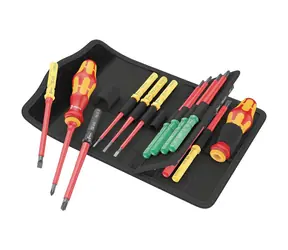 Wera Kraftform Kompakt VDE 17 Universal 1 Werkzeugfinder - 17-teilig