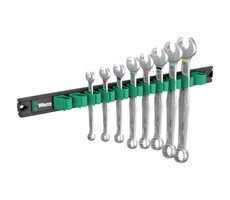 Wera 9642 Magnetleiste 6003 Joker Imperial 1 / Ring- und Maulschlüsselsatz / 8-teilig