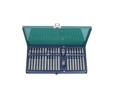 JONNESWAY 40-Bit-Satz (IMBUS | TORX | XZN) / 1/2" und 3/8" Adapter