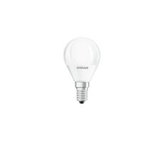 OSRAM LED-Lampe 4,9W E14 / 470 lm / 2700k / 10000h / 230V / noDIM / F / milchig