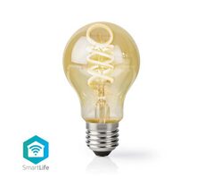 Nedis SmartLife LED-Lampe / WLAN / E27 / 360 lm / 4,9 W / Glas / Android & iOS