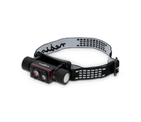 Nedis LED-Stirnlampe / Batteriebetrieben / Stromversorgung über USB / 3,7 V DC / Batterien enthalten / Wiederaufladbar / 1000 lm 