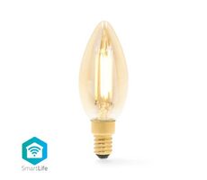 Nedis SmartLife LED-Lampe / WLAN / E14 / 470 lm / 4,9 W / Android & iOS 