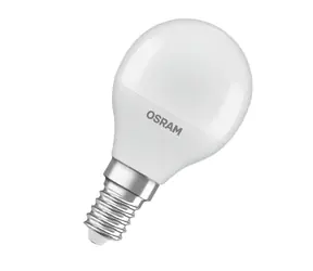 OSRAM LED-Lampe 4,9W E14 / 470 lm / 4000K / 10000h / 230V / noDIM / F / milchig