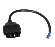 SIXTOL MECHANIC Cable 28 OBD-II-Verlängerungskabel mit 16 Pins männlich-weiblich, abgeschlossen mit 30 cm langen Kabeln 