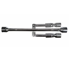 SIXTOL MECHANISCHER KREUZSCHLÜSSEL 1 / Kreuzschlüssel für Räder / klappbar / 17-19-21-23 mm 