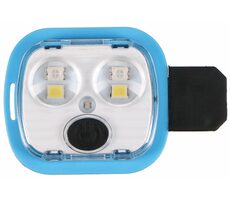 SIXTOL B-HAT LED LIGHT 2 rot/blau / Ersatz-LED-Licht für Mütze/Stirnband 