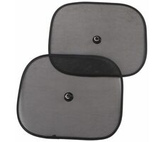 SIXTOL AUTO-SONNENSCHUTZ-SET 7 / Sonnenschutz mit Saugnapf für die Auto-Seitenscheibe / 44 x 36 cm / 2-tlg 