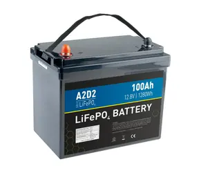 Avacom A2D2 Akku LiFePO4 12,8V 100Ah M8 (Größe 75Ah)
