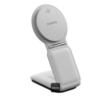 Baseus PrimeTrip C02 Magnetische Autohalterung mit kabellosem Laden weiß