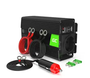 Green Cell Spannungswandler von 12V auf 230V - 300W/600W - reiner Sinus