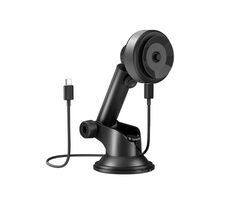 ENERGEA Vakuumhalter mit kabellosem Autoladen grau / 15W 