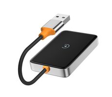 CPA Adapter für kabelloses CarPlay und Android Auto schwarz / USB-C/A / Bluetooth / Wi-Fi