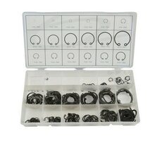 GEKO Sicherungsringe, 300 Stück / Durchmesser 3-32 mm 