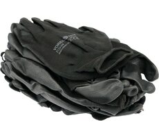 Compass TO-74077 PU/PE Arbeitshandschuhe Größe 9, Set mit 12 Paaren 