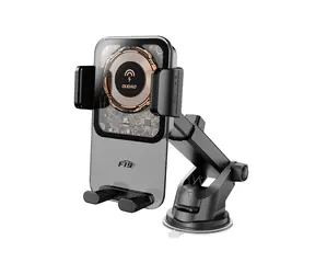 Dudao Auto-Handyhalterung F19 / 15W Induktionsladegerät / für Lüftungsschlitze oder Armaturenbrett / Schwarz