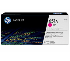 HP 651A Originaltoner CE343A / LJ Enterprise 700 Farbe M775DN / 16.000 Seiten / Magenta
