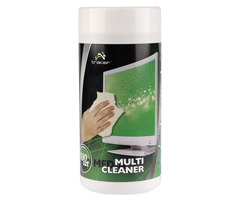 Tracer Multi Cleaner - Kunststoff 100 Stück/Mikrofaser-Reinigungstücher für LCD
