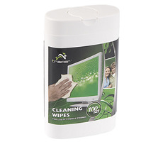 Tracer Multi Cleaner - LCD 100 Stück / Mini-Mikrofasertücher zur Reinigung von LCD und TFT