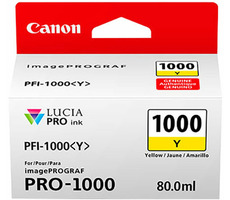 Canon Patrone PFI-1000 Y Gelber Tintentank