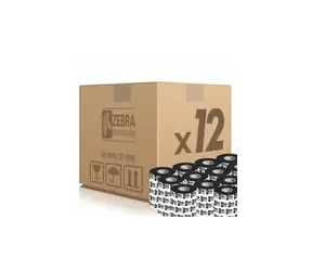 ZEBRA TTR-Band 2300 - 64 mm (12 Stück) / Wachs / 64 mm / 74 m / außen / 0,5 Zoll / 12 Stück